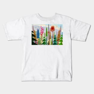 San Gabriel Mountains Kids T-Shirt